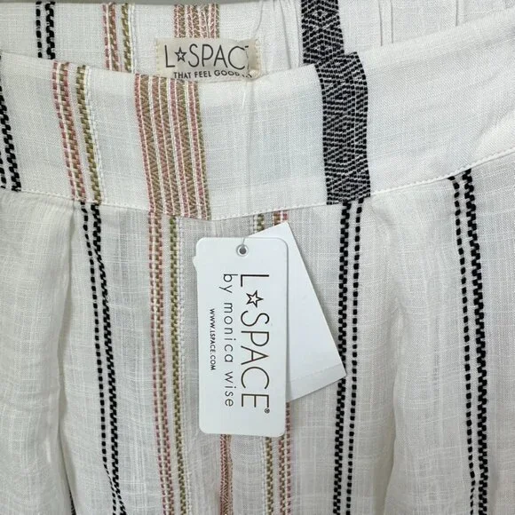 L Space Isla Pants El Camino Stripe Size Small - Picture 7 of 15